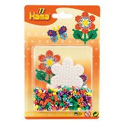 Hama Bead Set Flower, 350 pcs.