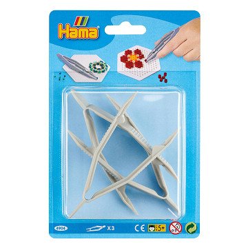 Hama Ironing Bead Tweezers, 3 pcs.