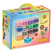 Hama Iron-On Bead Storage Box with 16 Colors of Beads