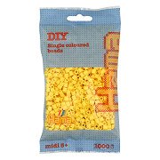 Hama Midi Ironing Beads - Light Yellow (103), 1000 pcs.