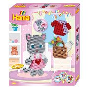 Hama Ironing Bead Set Gift Box - Cat Dress Up, 2500 pcs.