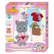 Hama Bügelperlenset Geschenkbox - Cat Dress Up, 2500 Stk.