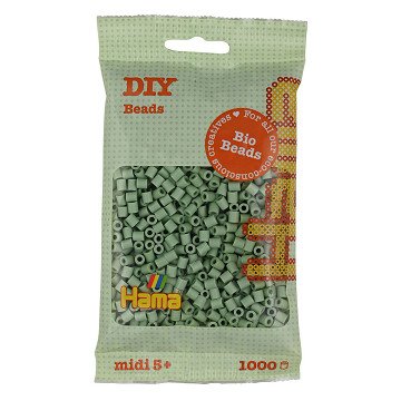 Hama Bio Iron-on Beads - Eucalyptus (101), 1000 pcs.