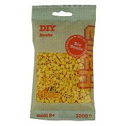 Hama Bio Bügelperlen - Hellgelb (103), 1000 Stk.