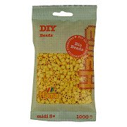 Hama Bio Iron-on Beads - Light Yellow (103), 1000 pcs.