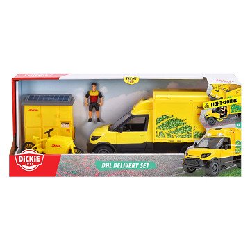 Dickie DHL Pakketvoertuigset