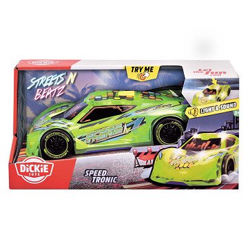 Dickie Speed Tronic Groene Raceauto