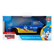 Jada Sonic 1997 Honda Civic Type-R 1:33