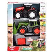 Dickie Farm Traktor-Set, 2-teilig.