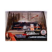 Jada Fast & Furious Nano Train Scene Diorama