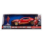 Jada Marvel Ironman 2016 Chevy Camaro SS 1:24