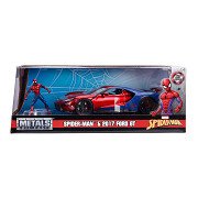 Jada Marvel Spiderman 2017 Ford GT 1:24