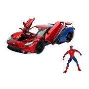 Jada Marvel Spiderman 2017 Ford GT 1:24