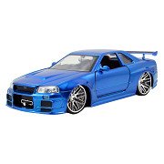 Jada Fast & Furious 2002 Nissan Skyline 1:24