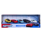 Majorette Lamborghini Set, 5 pieces.