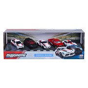 Majorette Japan Racer Set, 5 pieces.