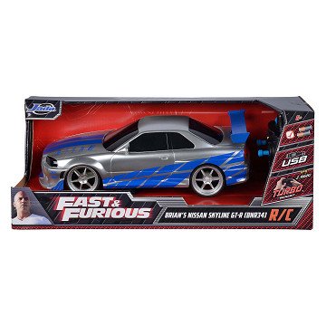 Jada Fast & Furious RC Nissan Skyline GTR 1:16