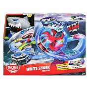 Dickie White Shark Track Set