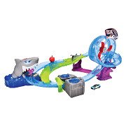 Dickie White Shark Track Set