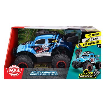 Dickie RC Volkswagen Beetle Monster Bug, RTR