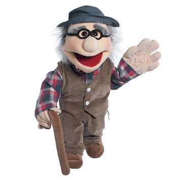 Storytelling doll Grandpa, 65cm