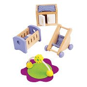 Hape Puppenhaus Babyzimmer