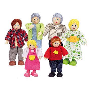 Hape Dollhouse Family