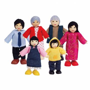 Hape Dollhouse Family Asian