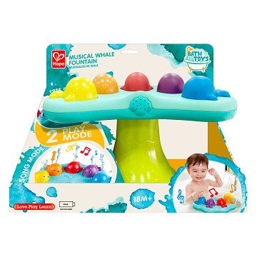 Hape Bath Toy Musical Whale Fountain