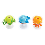 Hape Rattles Animals with Suction Cup, 3pcs.
