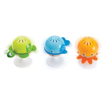 Hape Rattles Animals with Suction Cup, 3 pcs.