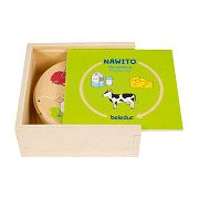 Beleduc Nawito How Products Are Made Wooden Children's Game