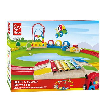 Hape Train Set with Light and Sound
