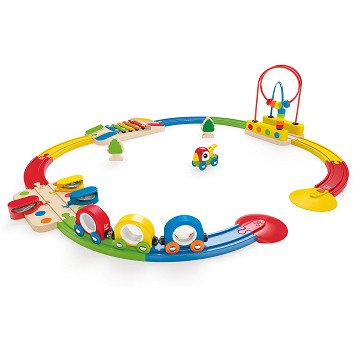 Hape Treinset met Licht en Geluid