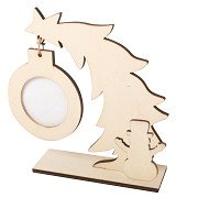 Malen Sie Ihren eigenen Weihnachtsfotorahmen aus