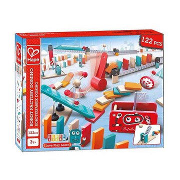 Hape Robotfabriek Domino - 122st.