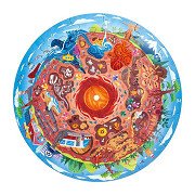 Hape Underground World Puzzle mit Licht – 36-tlg.