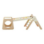 Classic World Wooden Climbing Set Foldable - 5-in-1
