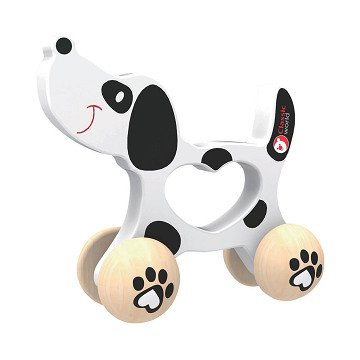 Classic World Wooden Push Figure Dog