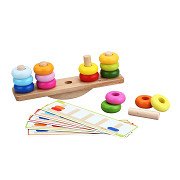Classic World Wooden Balance Stacking Game, 26dlg.