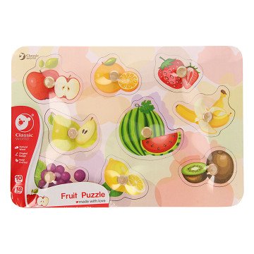 Classic World Fruit Pimple Puzzle, 8 pcs.