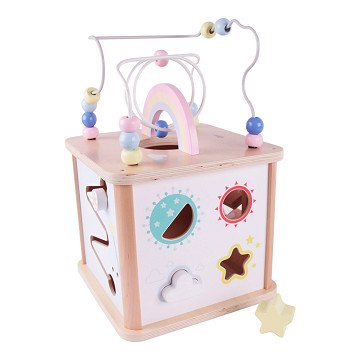 Classic World Wooden Activity Cube