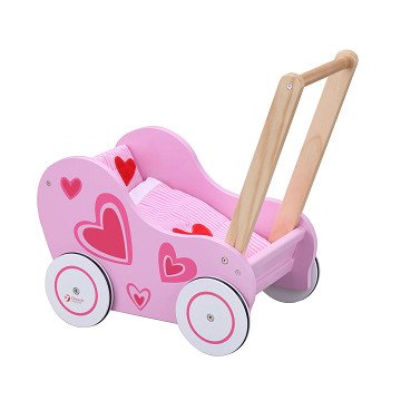 Classic World Houten Poppenwagen