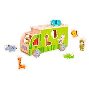 Classic World Animal Truck Shape Sorter