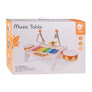 Classic World Wooden Music Table