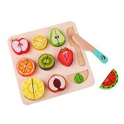 Classic World Wooden Cutting Fruit, 20pcs.