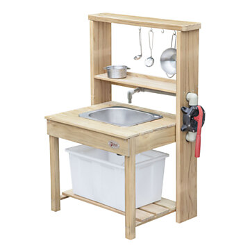 Classic World Wooden Play Kitchen for Outdoors
