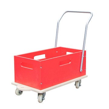 Classic World Wooden Walker Red