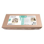 Classic World Happy Villa Wooden Dollhouse, 28pcs.