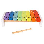 Classic World Wooden Xylophone Rainbow, 2 pcs.